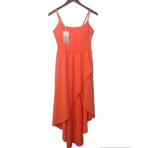 Halara Breezeful Backless High Low 2-Piece Flowy‎ Midi Quick Dry Dress Medium